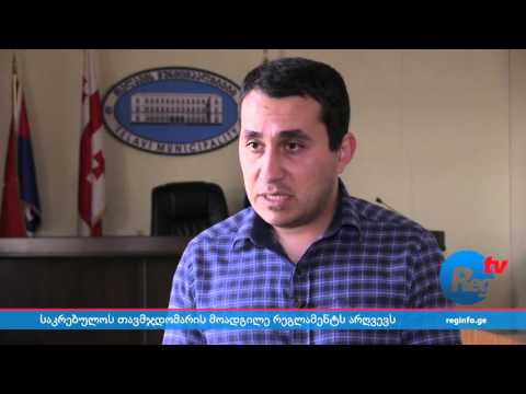 თელავის საკრებულოს თავმჯდომარის სამართალდამრღვევი მოადგილე