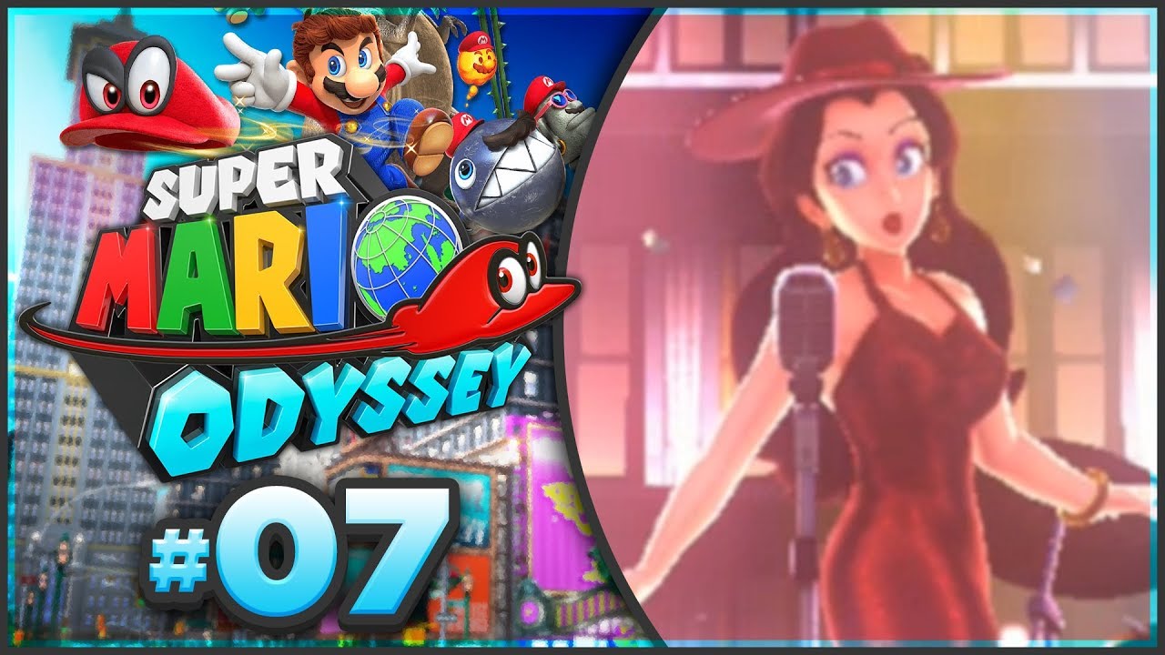 Super Mario Odyssey - Metro Kingdom 100% Walkthrough! [Part 7] - YouTube