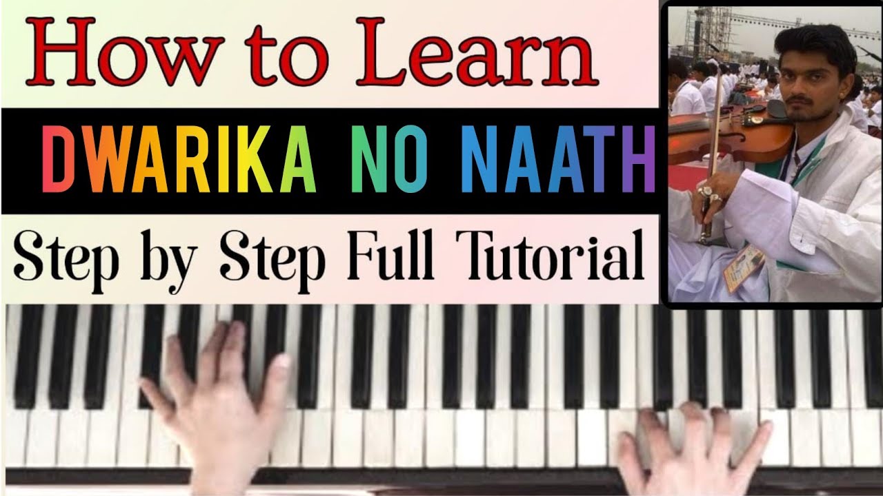 Dwarika no Naath | how to sing n play द्वारिका नो नाथ on Casio/Piano | learn easily to play song |