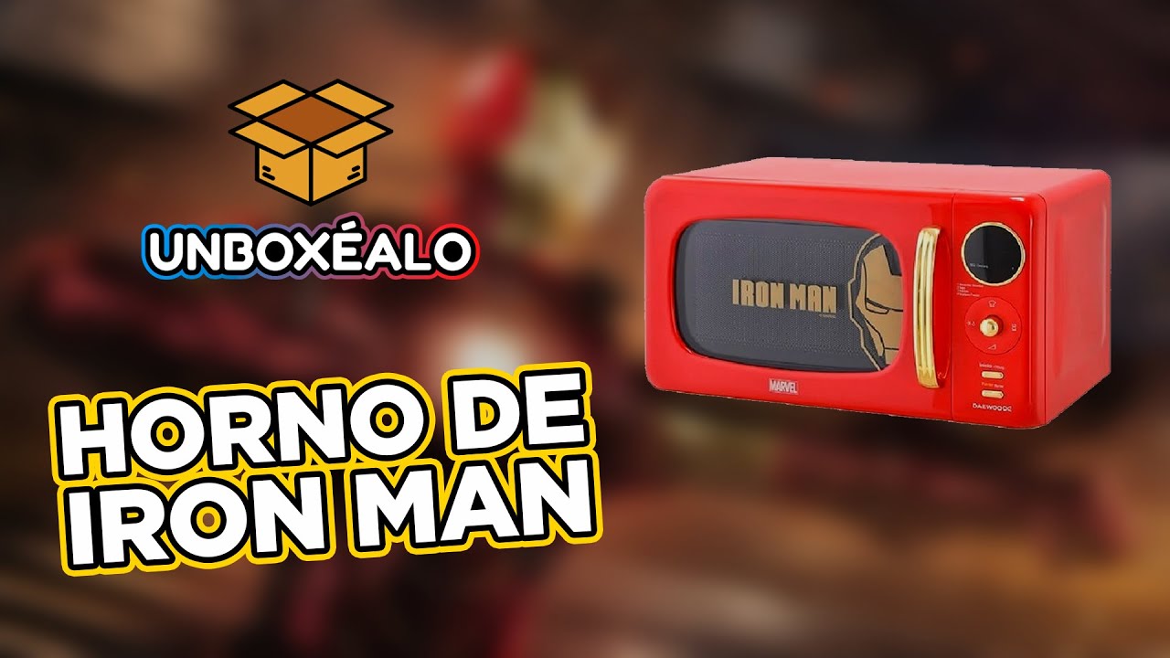 Unboxing | ¡Horno de microondas edición limitada de Marvel y Iron Man! -  YouTube