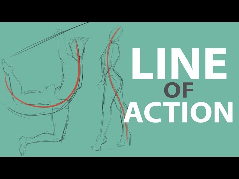 Life Drawing | Line of Action