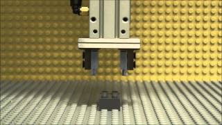 Assembly of LEGO bricks using a FANUC M-1iA Delta robot