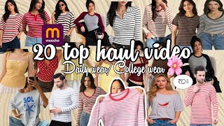 Total 20 Top haul video🌸daily/college wear under budget starting at ₹124🌸 screenshot 4