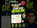 To-Do List Cảnh Báo Deadline Bằng Conditional Formatting