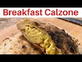 Roccbox  Breakfast Calzone /homemade in my pizza oven!