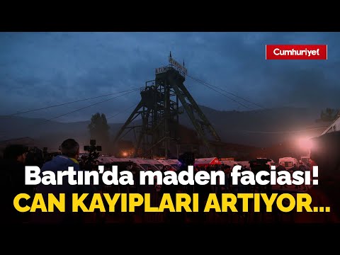 Bartın'da maden faciası: Can kayıpları artıyor...