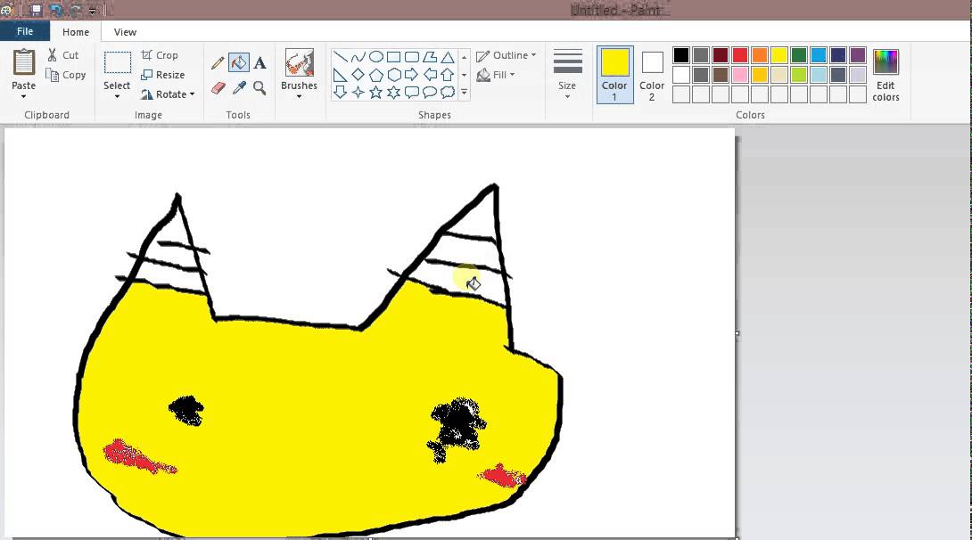 HOW TO DRAW: PIKACHU! (easy) - YouTube