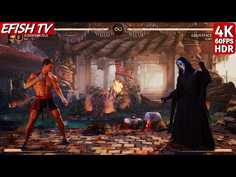 Jean-Claude Van Damme vs Ghostface (Hardest AI) - Mortal Kombat 1