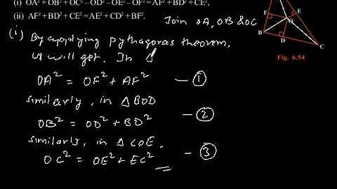 CBSE Class-10 Maths NCERT solution -Triangles- Exercise 6.5 - Problem 8