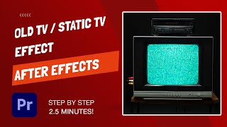 How To Create an OLD TV Effect QUICKLY - Noise HLS Auto - After Effects