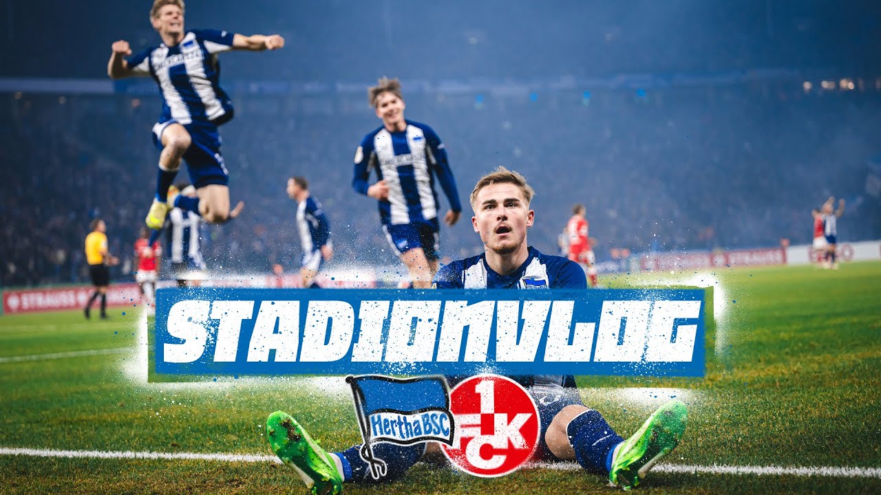 DIE LÄNGERE VERSION 🥹 | Hertha BSC 🆚 1. FC Kaiserslautern - STADION VLOG 🏟⚽