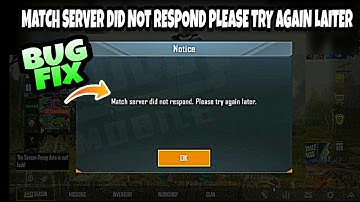 Match Server Time Out (Bug Fix) loading screen Problem Solved | Pubg Mobile Season 11, Pubg