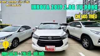 Bán xe Toyota Innova 2019 số tự động, bản G cực chất | Toyota Tân Cảng | Innova 2.0g 2019 tự động