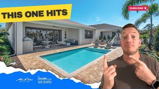 Inside the Granada Model at Valencia Harbor | Luxury Pool Home Tour in Southwest Florida