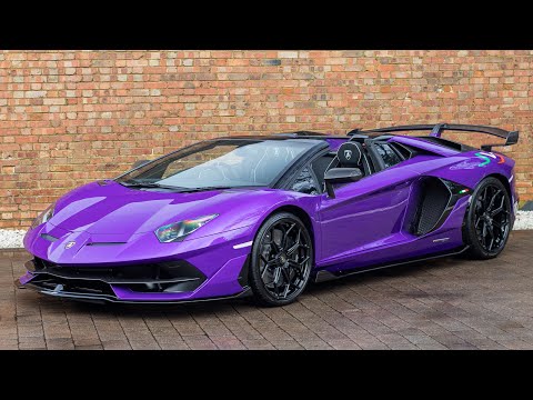 2020 Lamborghini Aventador LP 770-4 SVJ Roadster - Viola Pasifae - Walkaround [4K]