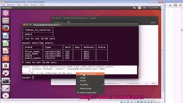 MySQL Tutorial #3 : How to insert data in MySQL Table?