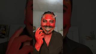 Paso a paso para este Maquillaje de Diablo 🔥 #HalloweenMakeup #DevilMakeup #MACcreator #Devil