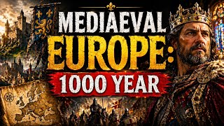 1000 Years of Mediaeval Europe in 10Minutes! The Dark Ages Explained:1000 Years of Mediaeval Europe