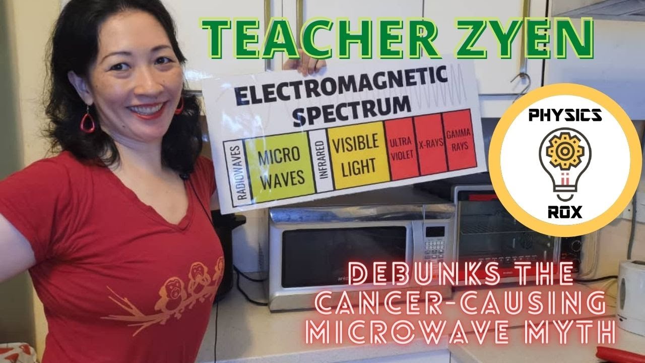 The Microwave Cancer Myth Debunked! Plus an experiment you can also do (explained by Teacher Zyen)