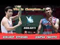Highlight 🔴 Kunlavut Vitidsarn (THA) vs (INA) Jonatan Christie Badminton Mens Singles