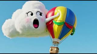 🎵 Fluffy Cloud Flying Through the Sky | Story with Music for Babies and Children
