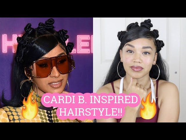 Let's Recreate Cardi B's same hairstyle🙌🏽🔥#iseehairbeauty#gluelessw