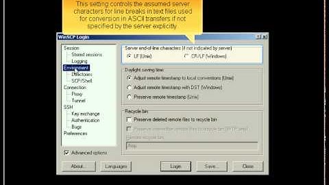 WinSCP Configuring stored sessions By Host4Go Tutorials