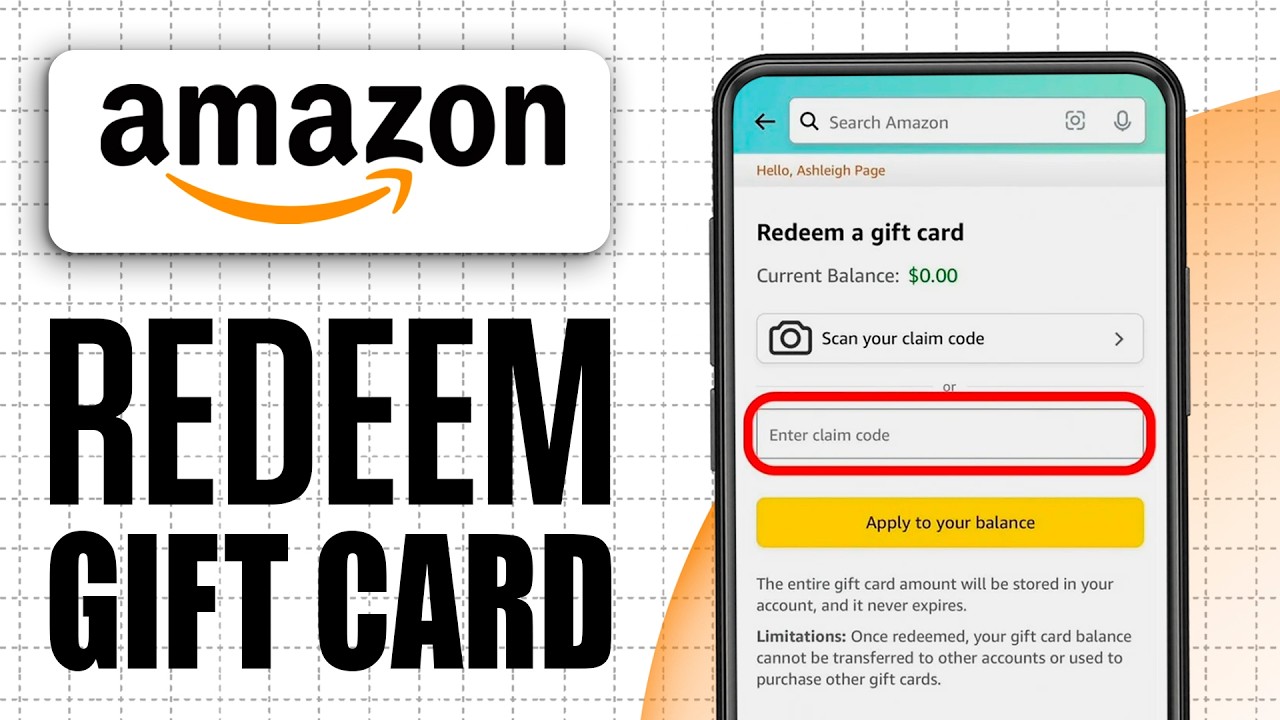 How To Redeem Amazon Gift Card | Full Guide - YouTube