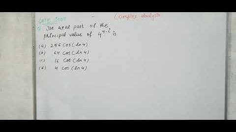 Complex Analysis Problem || Part 1 ||