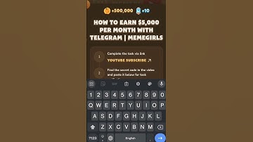 HOW TO EARN $5,000 PER MONTH WITH TELEGRAM | MEMEGIRLS | 18 Oct 2024 MEMEFI CODE |