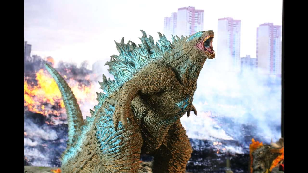 EZHOBI ゴジラ2021 Atomic Breath Ver Ezhobi AKS Godzilla 2021 Atomic Breath version - YouTube