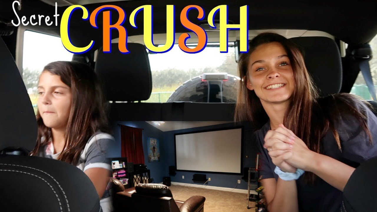 Someone has a secret CRUSH! Finished the Theater Room Tour it's finished!