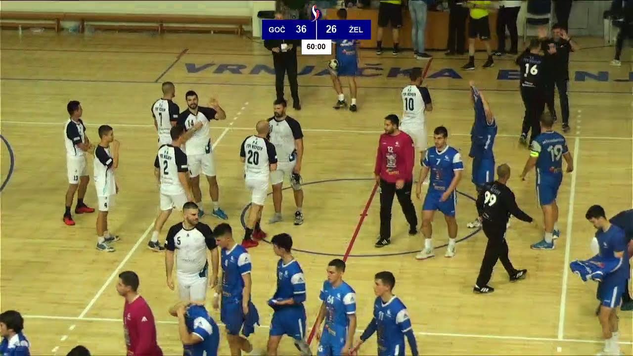 SBRL 2. kolo / IZ / RK Goč Merkur - RK Železničar 1949