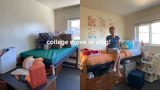 COLLEGE MOVE IN VLOG + DORM TOUR @ UOP (freshman)