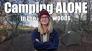 Camping ALONE in the Woods as a Solo Female