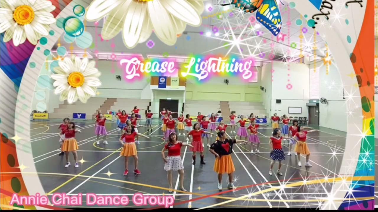 Go Greased lightning Line Dance YouTube