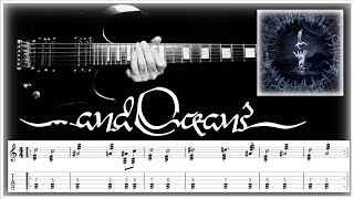 ...AND OCEANS - COSMIC WORLD MOTHER - Guitar & Tablature #47 - BLACK METAL Tremolo Picking Exercise