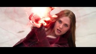 Scarlet Witch - Fight Moves &amp; Power Display Compilation HD