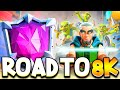 ROAD TO 8K WITH MAGIC ARCHER WALL BREAKERS - Clash Royale