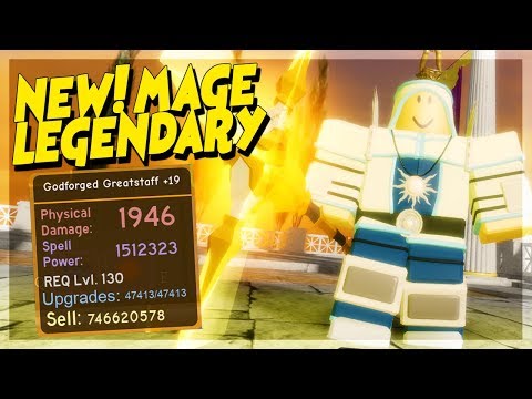 New Op Mage Legendary From Boss Raids In Dungeon Quest Roblox