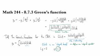 8.7.3 Green's function