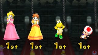 Mario Party 9 - Minigames - Peach vs Daisy vs Koopa vs Toad (Master Cpu)