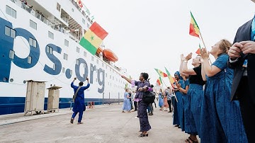 The Global Mercy Arrives in Senegal