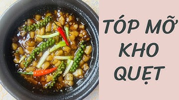 TÓP MỠ KHO QUẸT, Cách Làm Tóp Mỡ Kho Quẹt Giòn, Mặn, Ngọt, Cay đậm đà thơm ngon