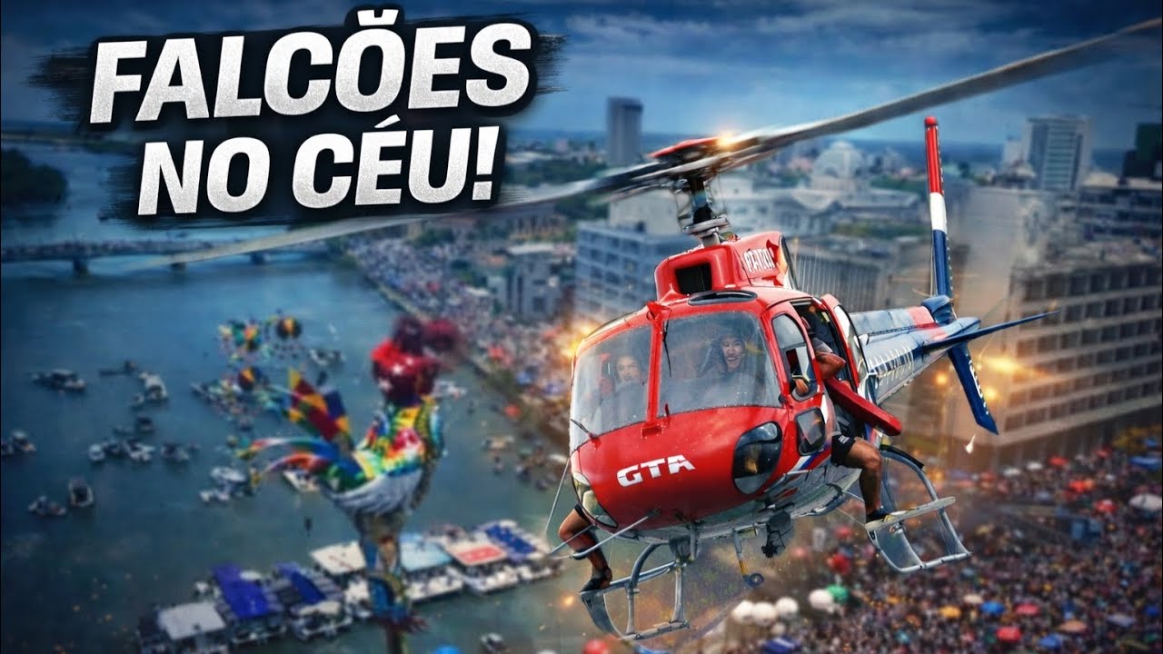 VIDEOCLIPE - FALCÕES NO CÉU - GRUPAMENTO TÁTICO AÉREO DE PERNAMBUCO.