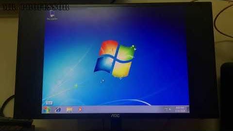 Hướng dẫn cài Win 7 chi tiết bằng USB boot.
