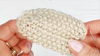 17 Completing the Ear - Knitted Bunnies - Learn to knit with Wee Woolly Wonderfuls