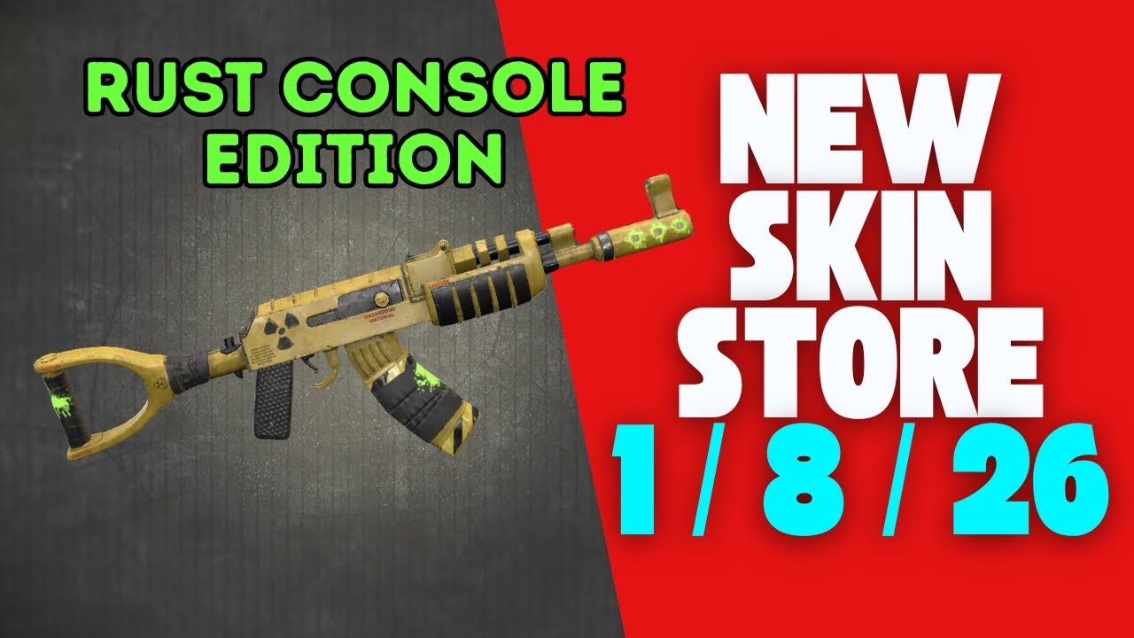 Rust Console Skin Store Today January 8 2026 - 1/8/2026