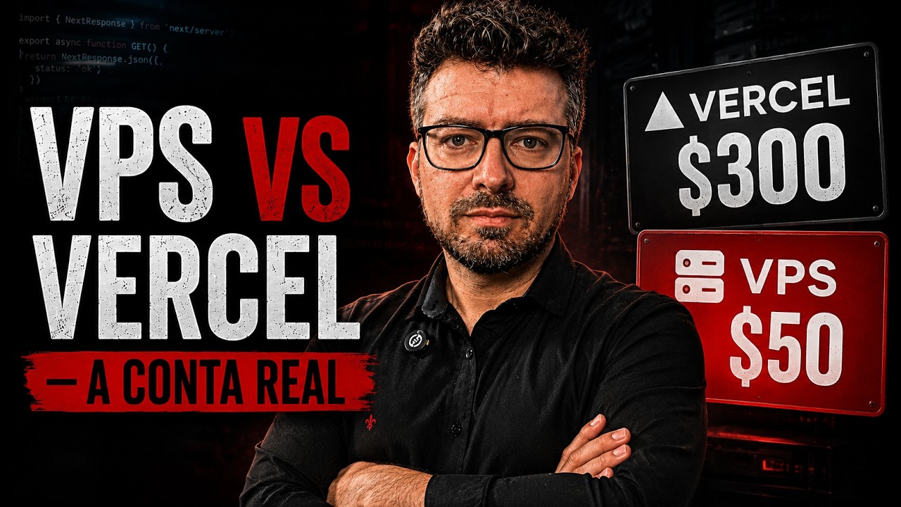 VPS vs Vercel: os Números REAIS de Custo Que NINGUÉM Te Mostra