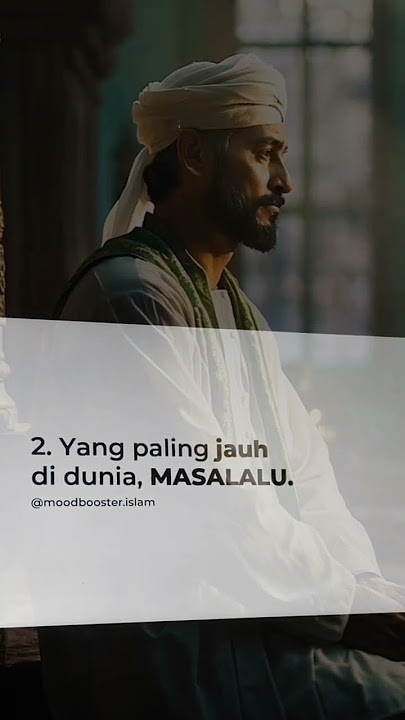 6 Pesan Penting Imam Al-Ghazali Tentang Dunia yang Harus Kamu Ingat